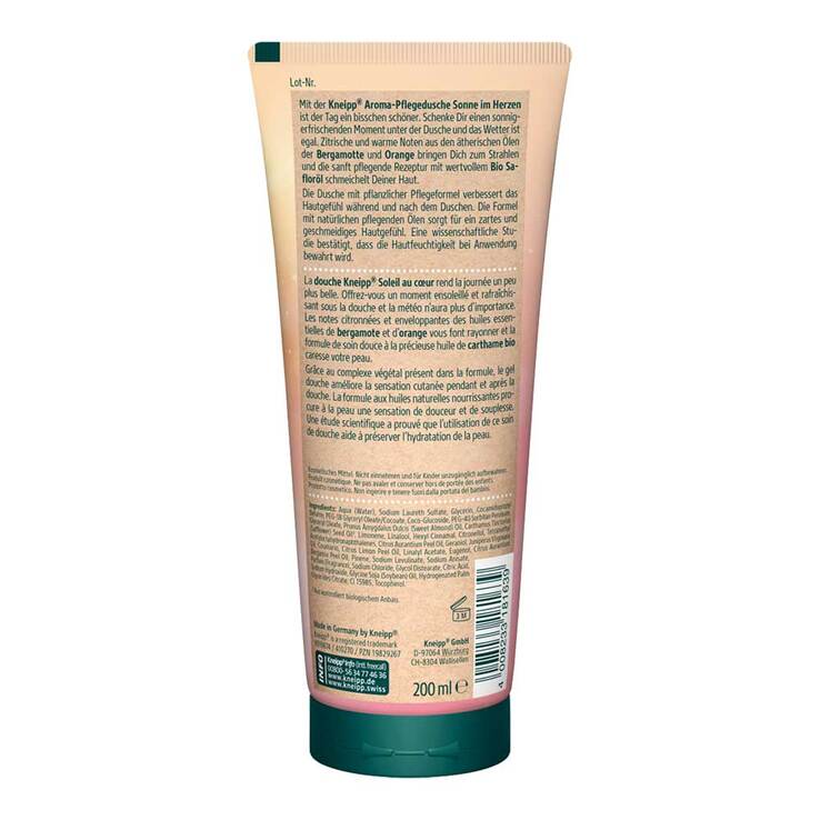 Kneipp Aroma-Pflegedusche Sonne im Herzen, 200 ml