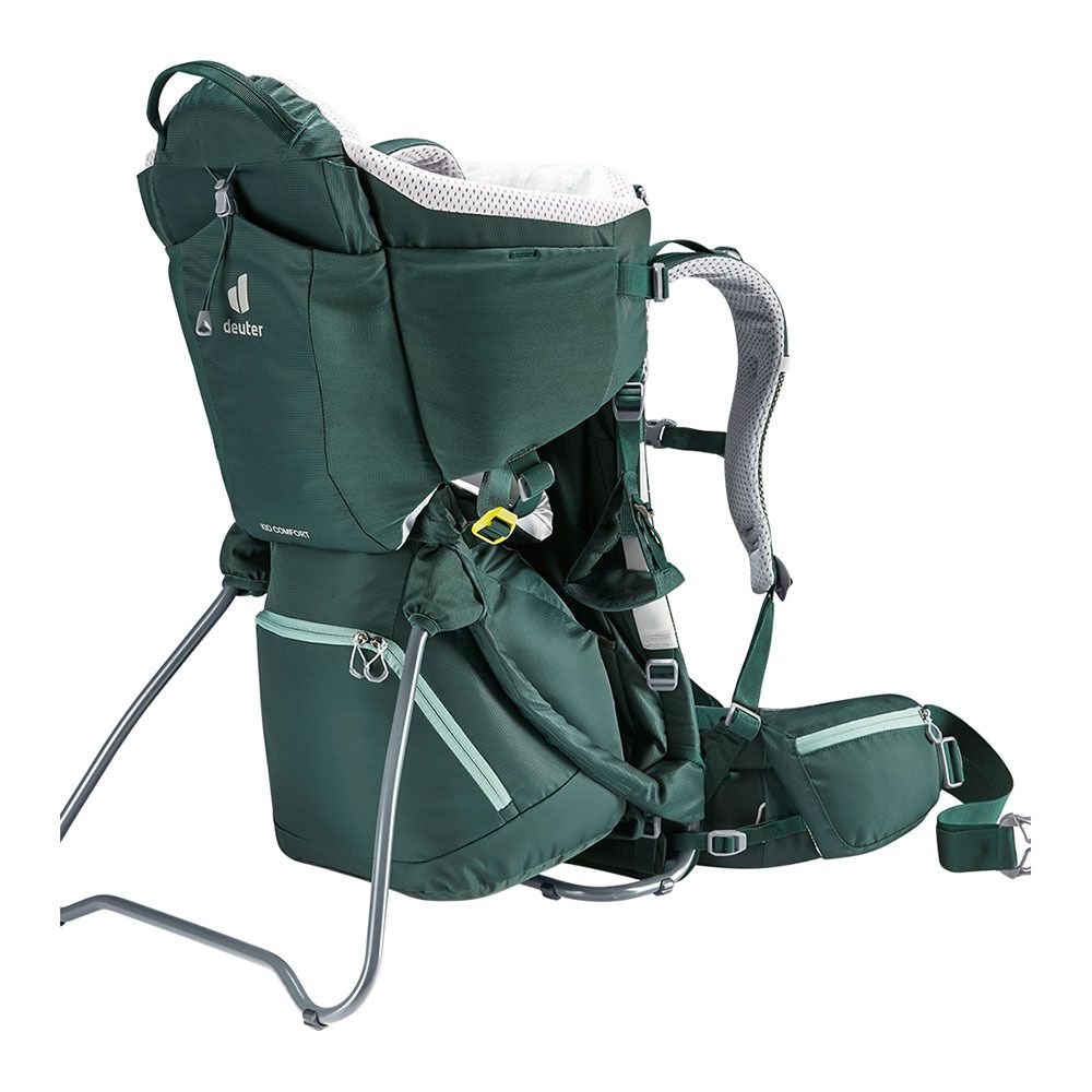 Deuter KID COMFORT 14L - Porte-bébé + Pare-soleil forest