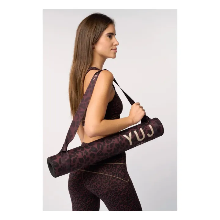 YUJ Paris Tapis de Yoga Leobrown Good Karma | Marron