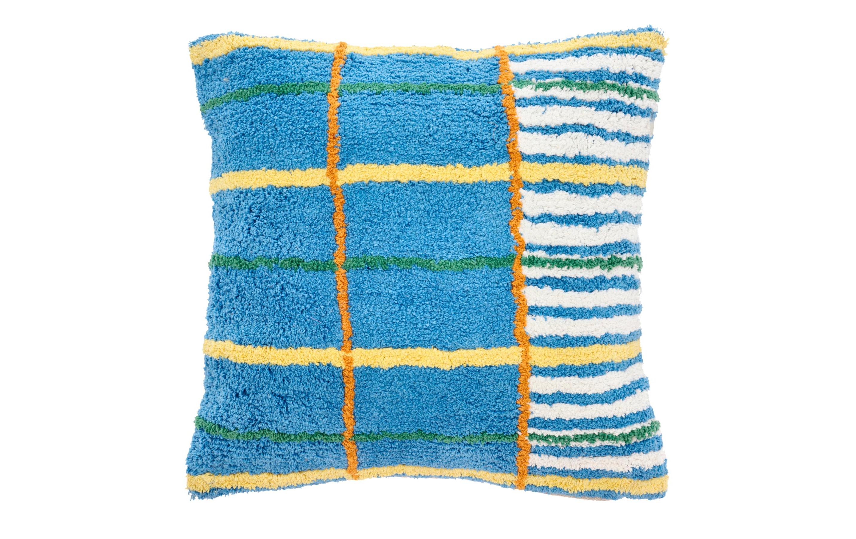 Kissen Styles 45 x 45 cm, Blau/MehrfarbigKissen mit Füllung