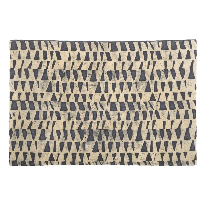 Le Monde Sauvage Papier-peint Damier outremer - Set de 12 feuilles | Bleu
