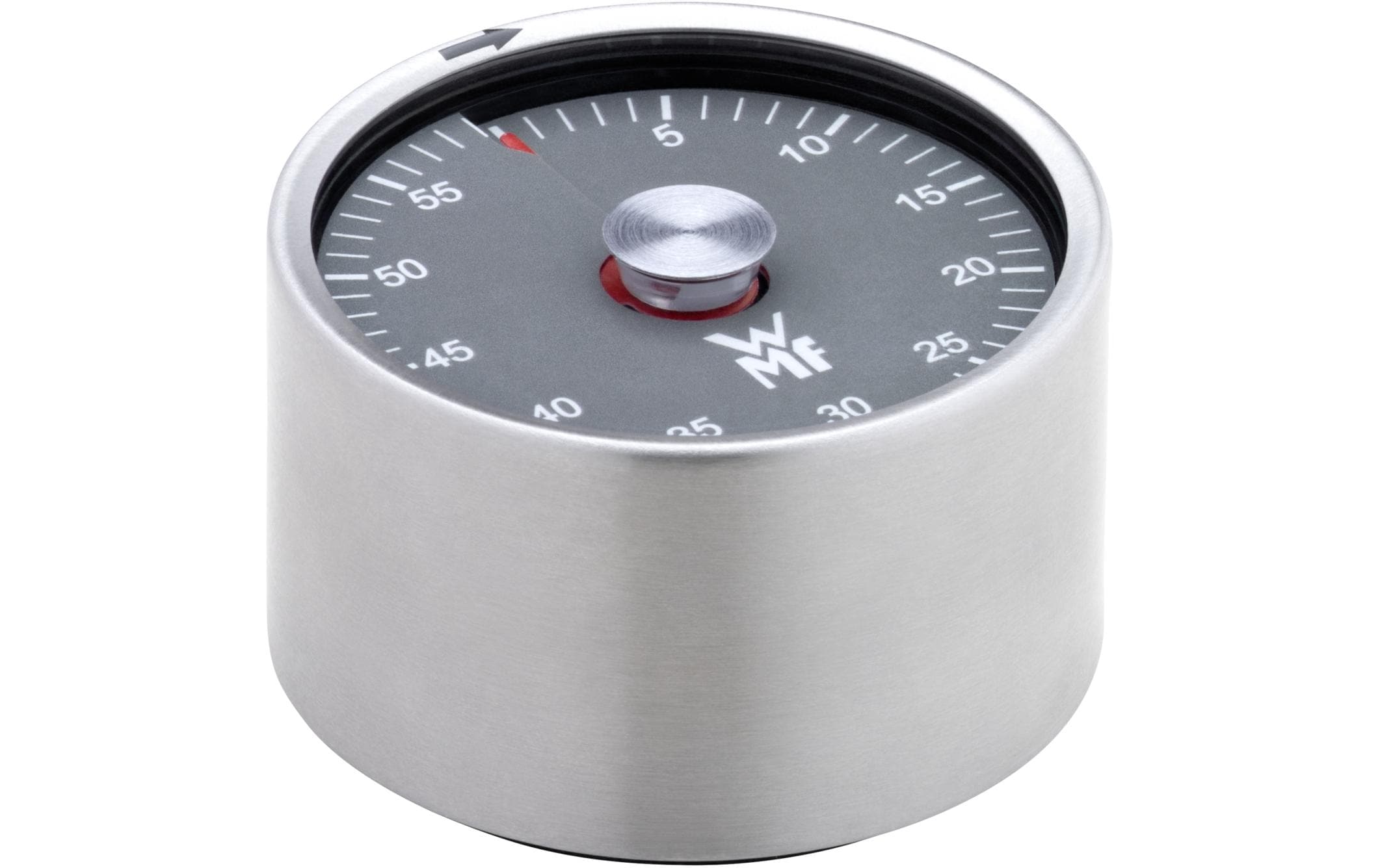 Küchentimer Schwarz/Silber mattPäziser Kurzzeitmesser mit magnetischer Halterung