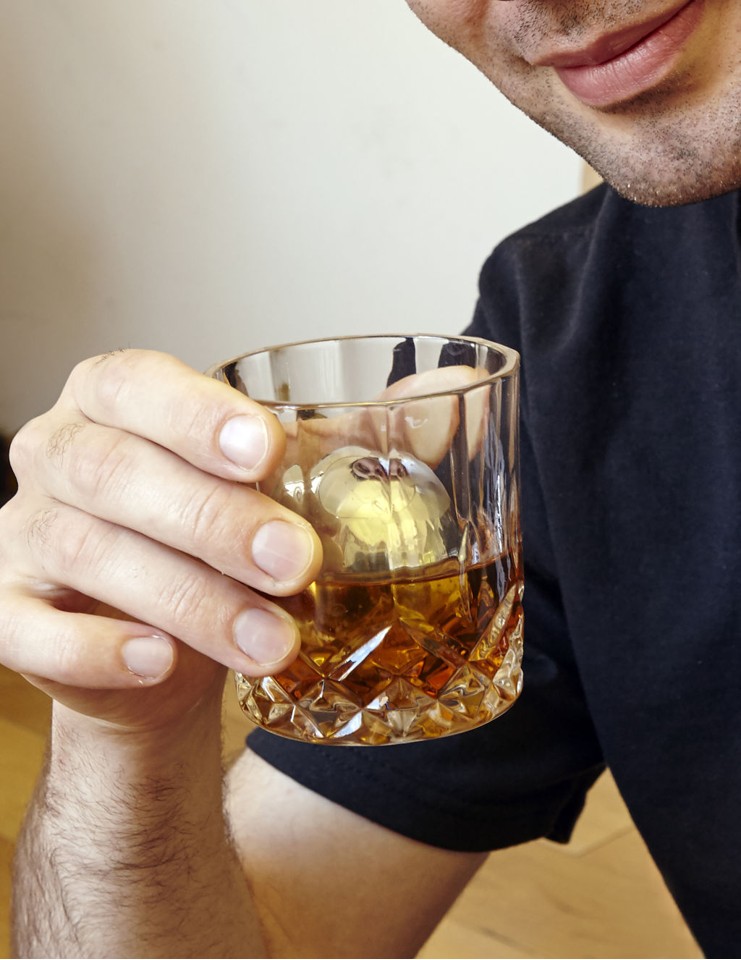 Rusfri Stål Whiskey Kugler