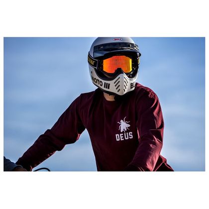 Casque Bell MOTO-3 - CLASSIC - Blanc