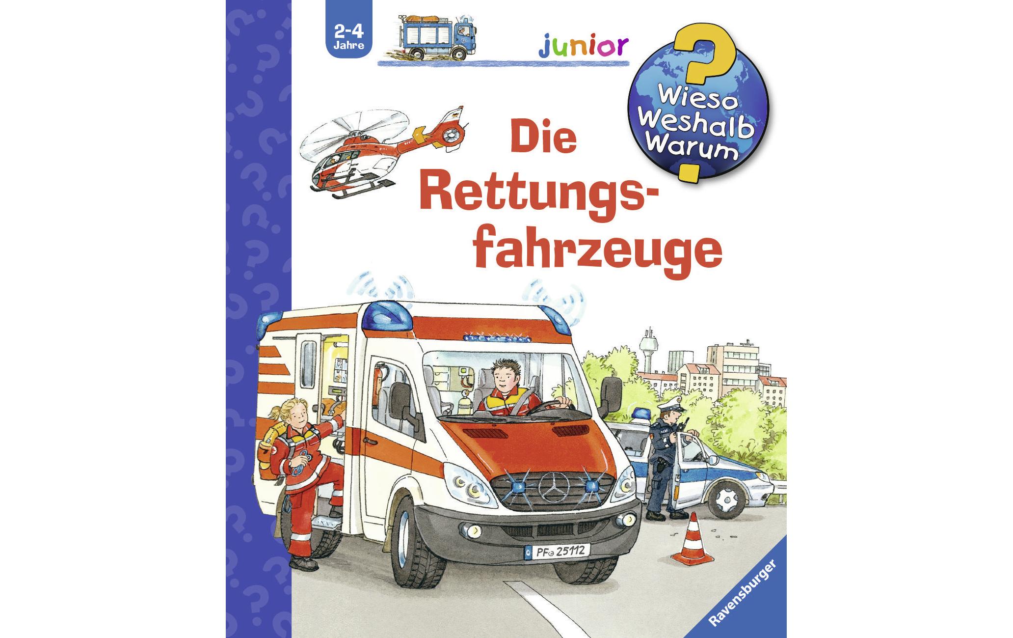 Kinder-Sachbuch WWW RettungsfahrzeugeKlappbuch