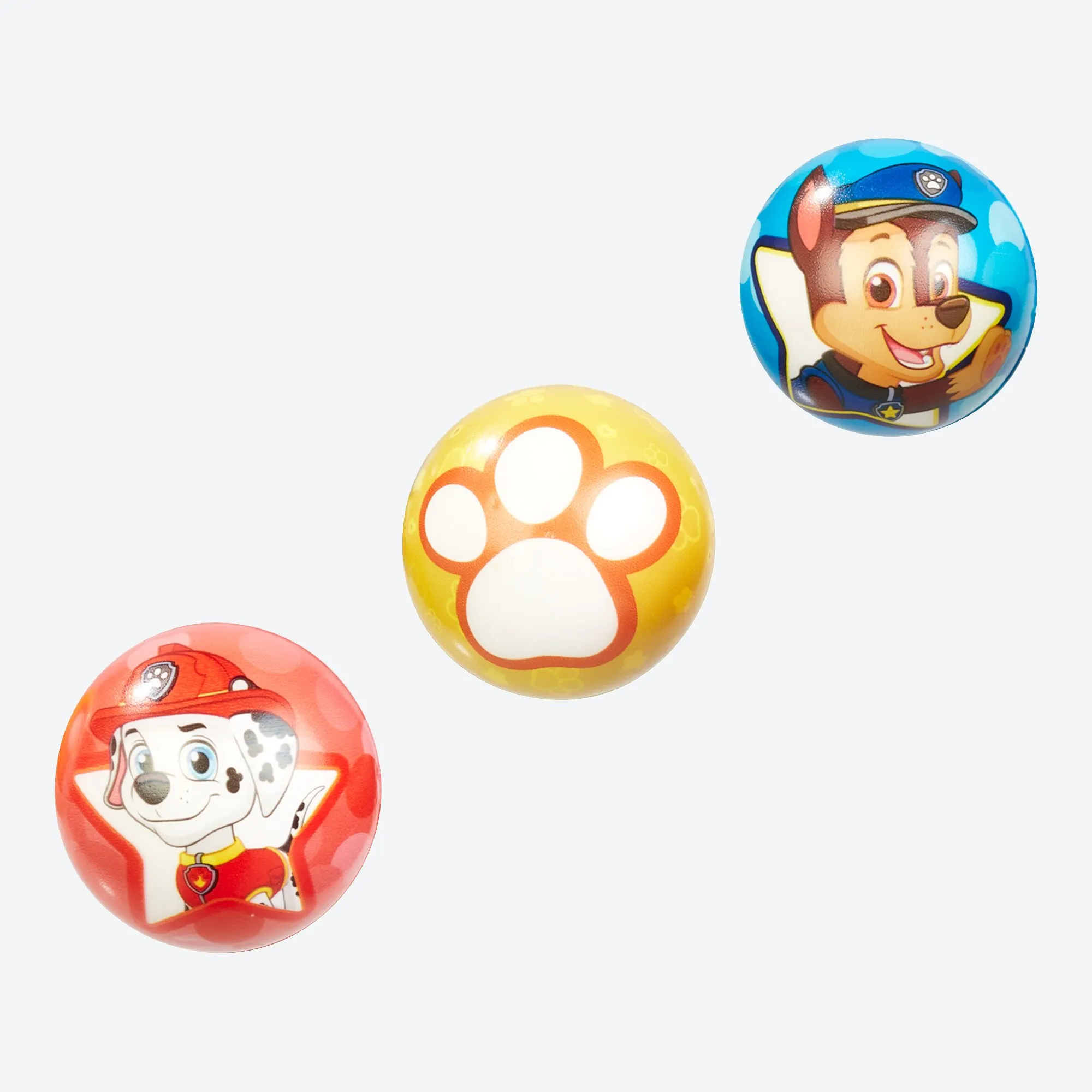 Paw Patrol Bälle, 3er-Pack, Ø ca. 6cm