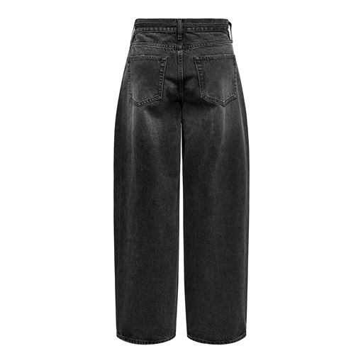 ONLY Gianna Straight Jeans, Washed Black, W30/L34