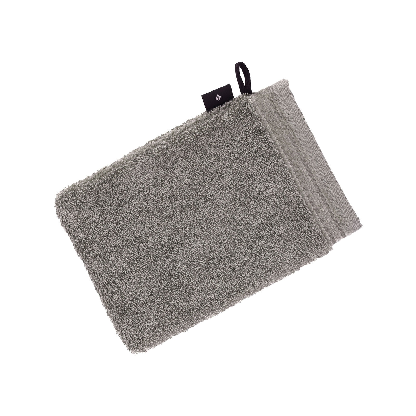 VOSSEN Waschhandschuh BELIEF 16 x 22 cm kieselgrau
