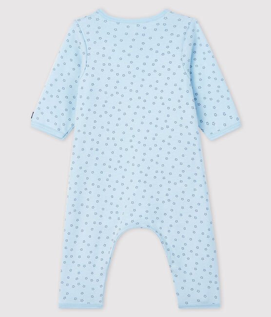 Bodyjama sans pieds étoiles bébé garçon en coton biologique