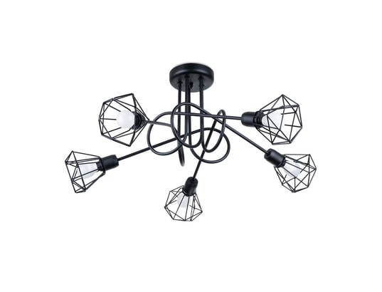 SOLLUX LIGHTING - Lustre artemis 5s noir