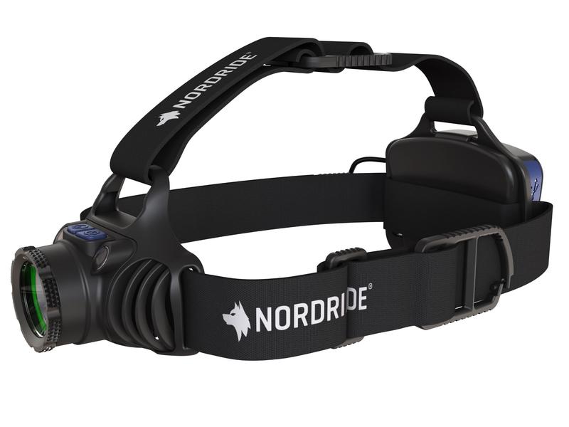 Nordride Stirnlampe Active Pro R Hybrid Schwarz, 640 lm, IP LED Taschenlampe