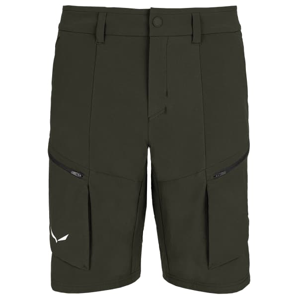 Short randonnée SALEWA PUEZ DST CARGO SHORTS M DARK OLIVE