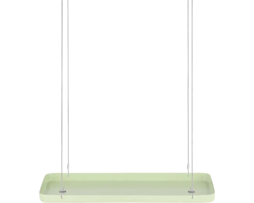 Esschert's Garden S tablethouder, 38 x 15 x 2 cm, metaal/kunststof, rechthoekig, groen