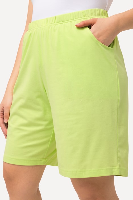 Jerseyshorts, Taschen, Elastikbund