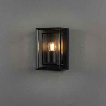 Konstsmide wandlamp Brindisi Flush zwart E27