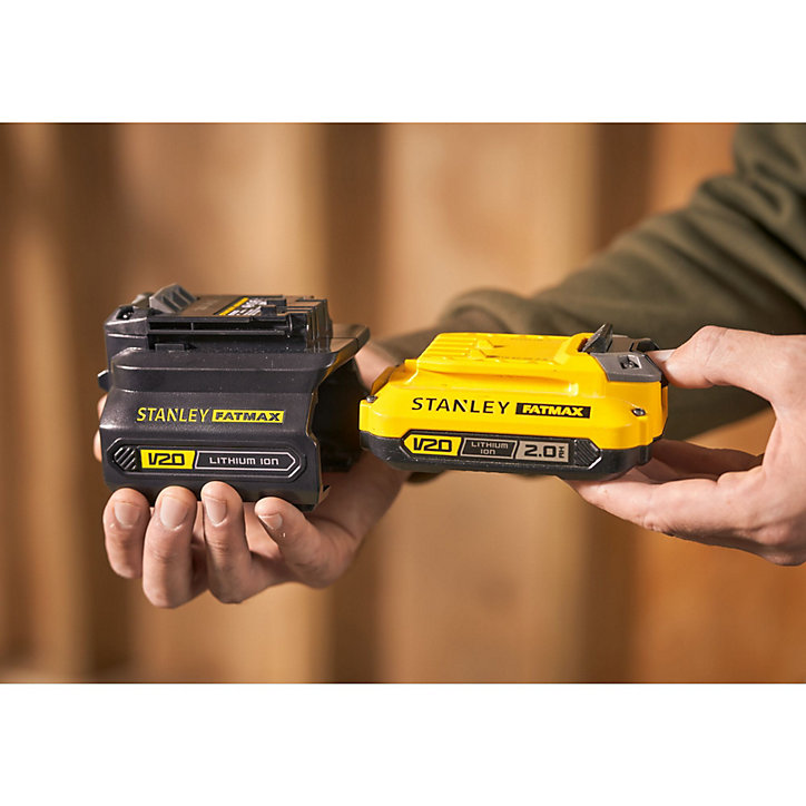 Adaptateur de batterie outillage électroportatif 18V Stanley V20