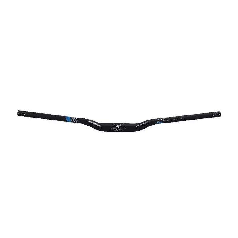 SPANK Cintre Spank Spike 35, VIBRO CORE, XGT, 820mm, diamètre 35mm rise 25mm noir noir/bleu