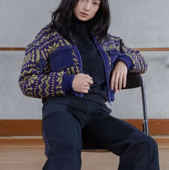 Veste d'hiver Losanje