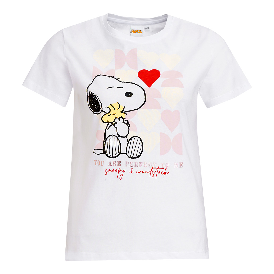 Gina Peanuts T-Shirt mit Print weiss