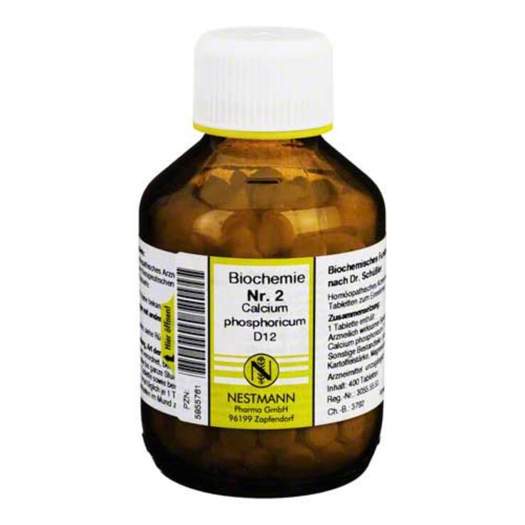Biochemie 2 Calcium phosphoricum D 12 Tabletten, 400 St