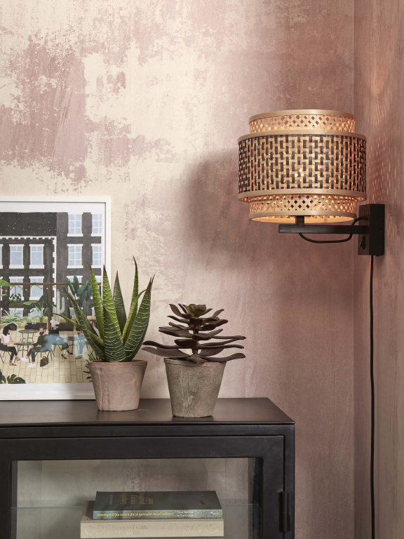 Good&Mojo Bhutan wandlamp zwart