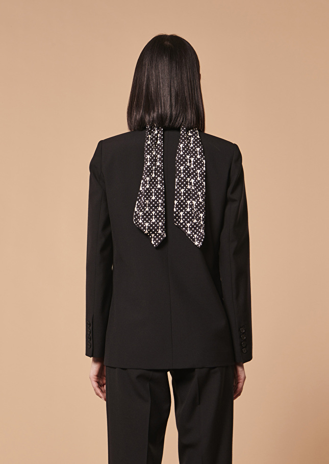 Veste Valentianoire en laine froide