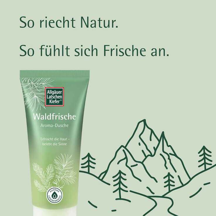 Allgäuer Latschenkiefer Waldfrische Aroma-Dusche, 200 ml