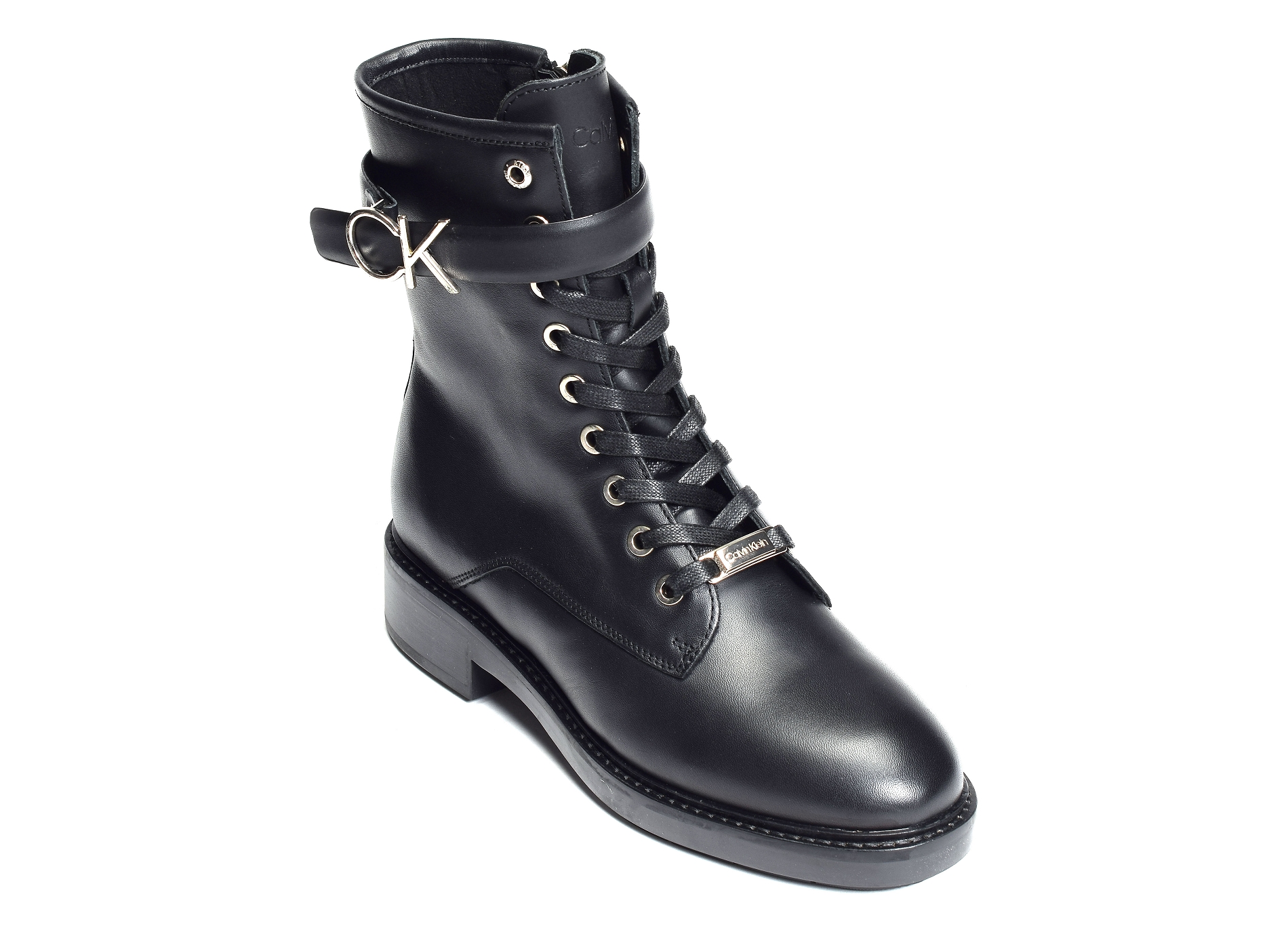 Rubber sole combat 1254 noir