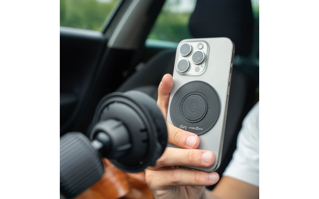 Silwy x Fidlock MAGNET-Vakuum-Handyhalterung Universal für Auto-Lüftungsgitter inkl. Magnet-Vakuum Patch