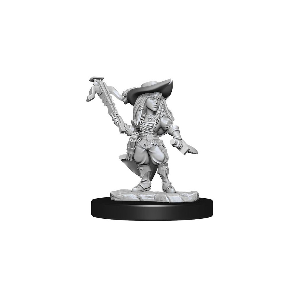 Pathfinder Deepcuts Unpainted Miniatures: Female Gnome Bard