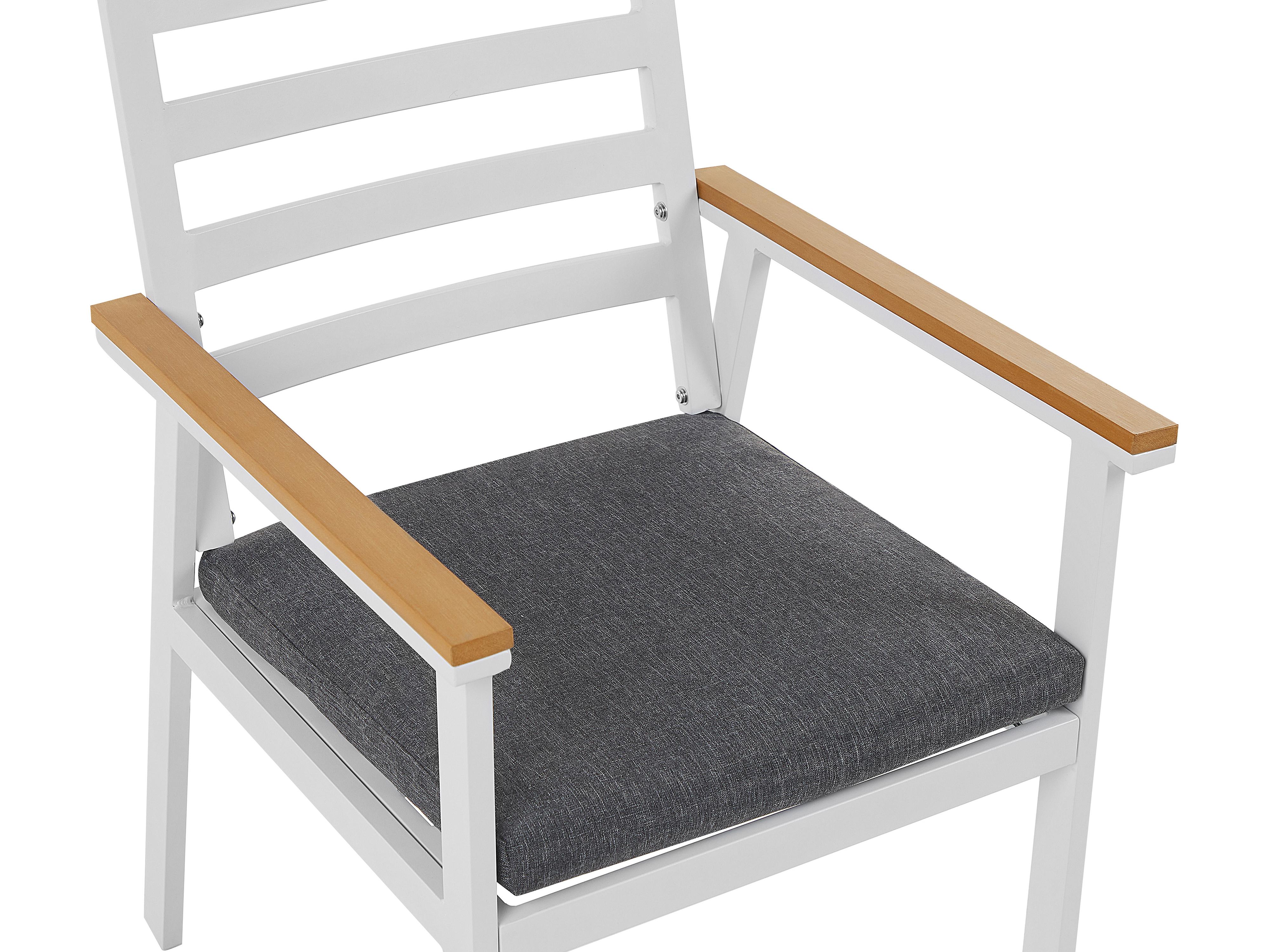 Tuinset 4-zits CAVOLI met kussens Metaal Grijs
