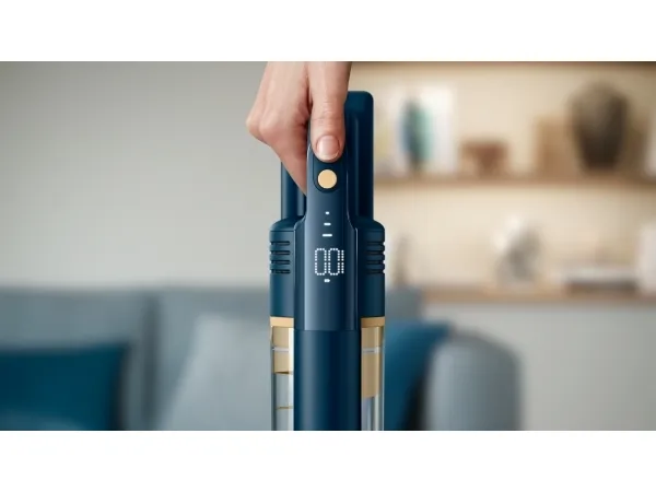 Philips 5000 Series XC5043 - Støvsuger - pind/håndholdt (2-i-1) - uden pose - ledningsfri - lysegul - 1 batteri