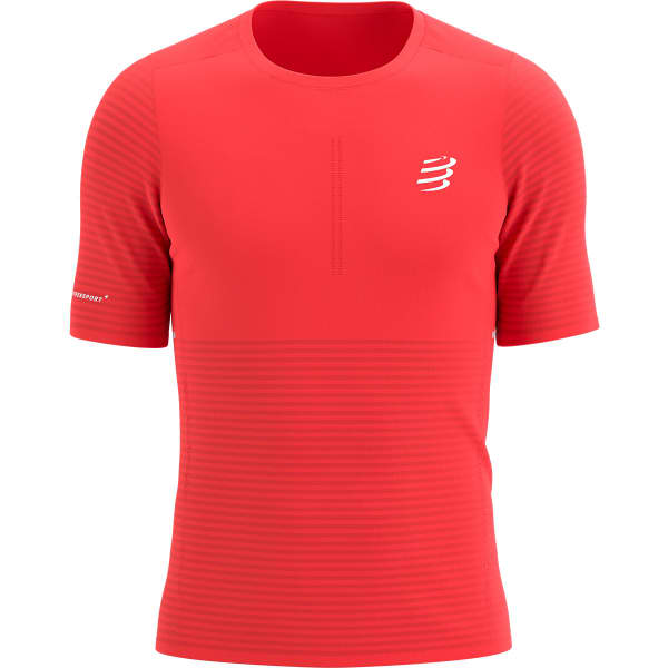 T-shirt COMPRESSPORT PRO RACING SS TSHIRT M FLUO RED