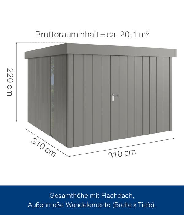 Hörmann Metallgerätehaus Juno JFD14 M-Sk