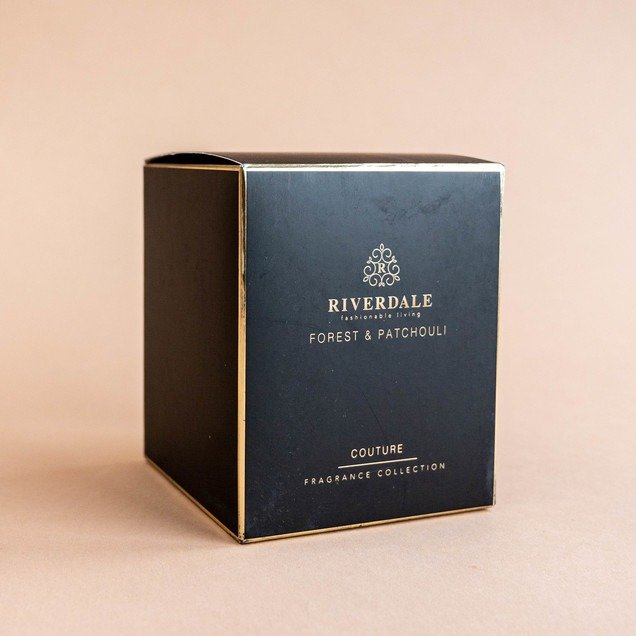 Riverdale kaars | Boutique zwart 10cm