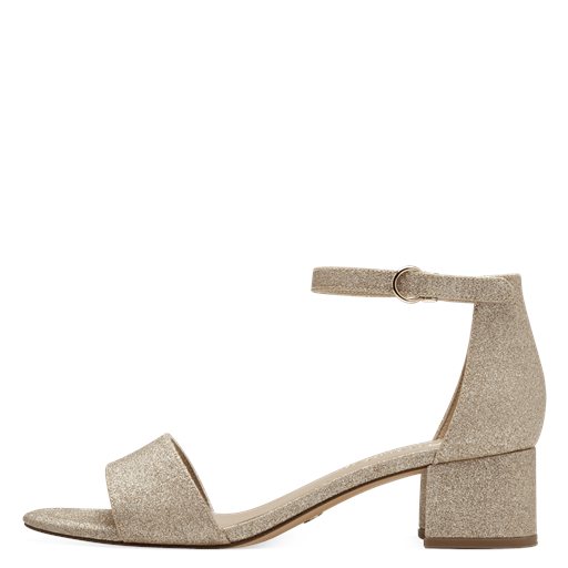 Tamaris Højhælede Sandaler, Lt.Gold Glam, 39