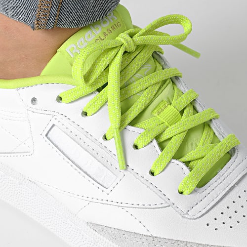 Baskets Femme Club C 85 GW5439 Cloud White Acid Yellow