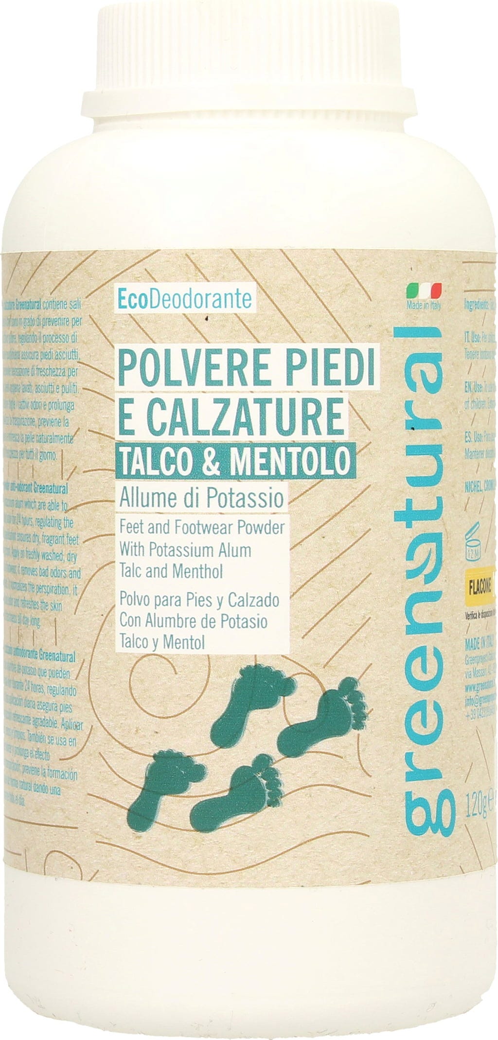 greenatural  Deo-Pulver für Füße & Schuhe