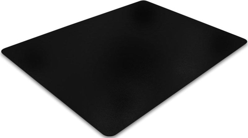 Vloerbeschermer PVC - Zwart - Harde vloer - 90x120cm