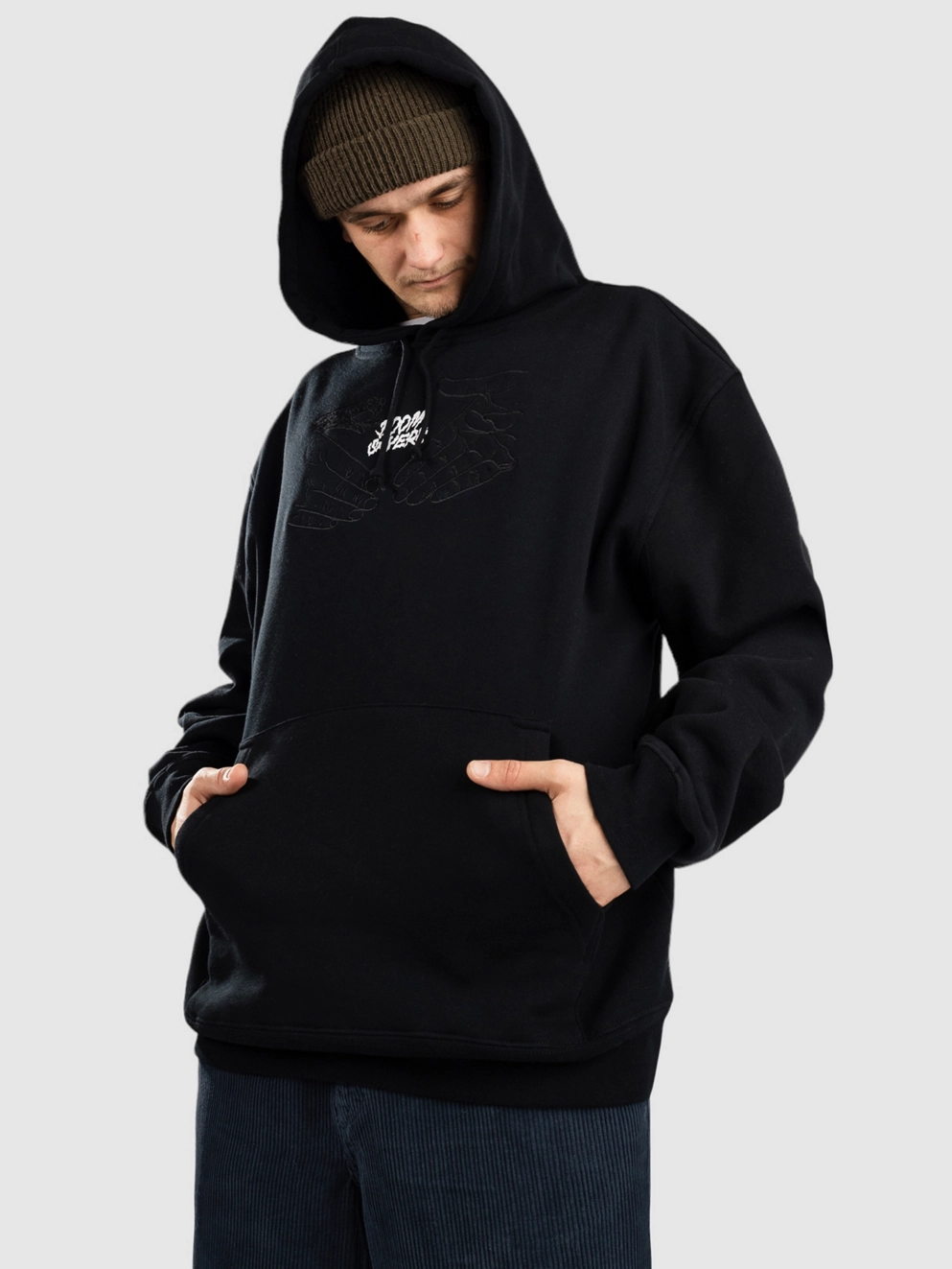 Doomsayers Squiggle Hoodie black