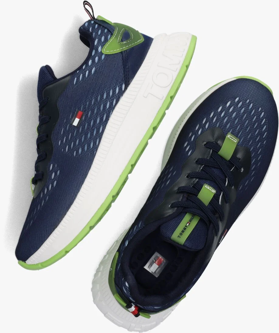 TOMMY HILFIGER blauwe tommy hilfiger lage sneakers 32892