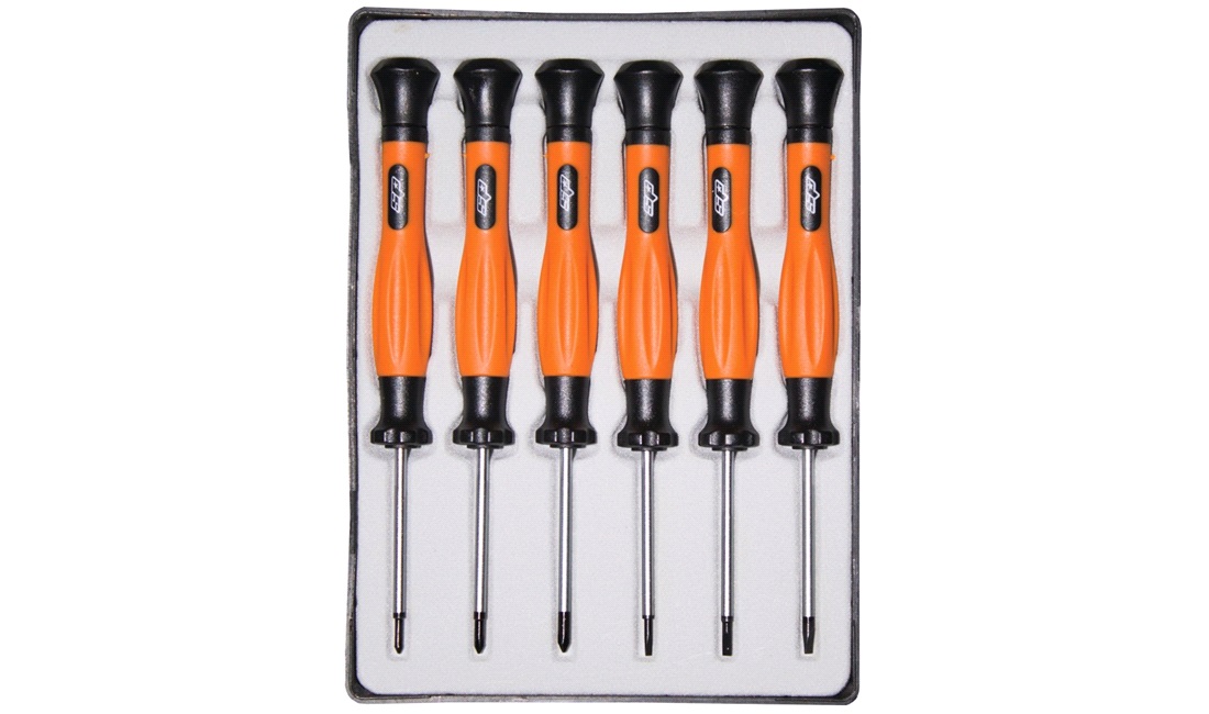 Skruetrækkersæt mini 6 dele - SP Tools