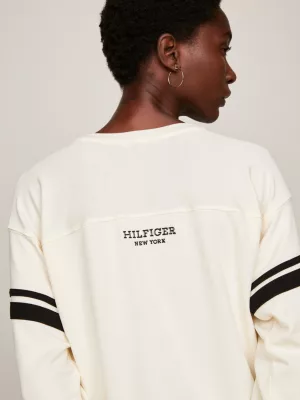 Camiseta Varsity de Manga Comprida da Coleção 1985
