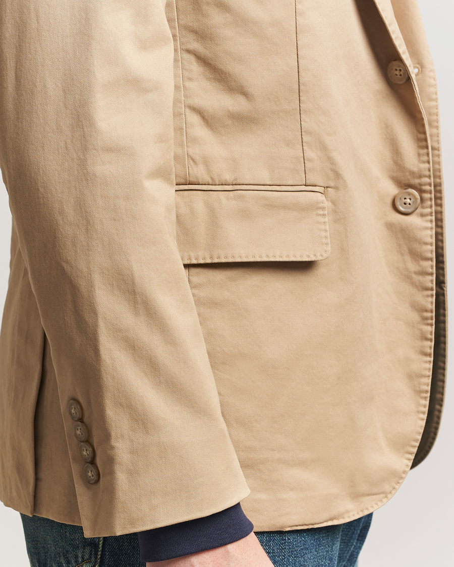 Polo Ralph Lauren Cotton Sportcoat Monument Tan