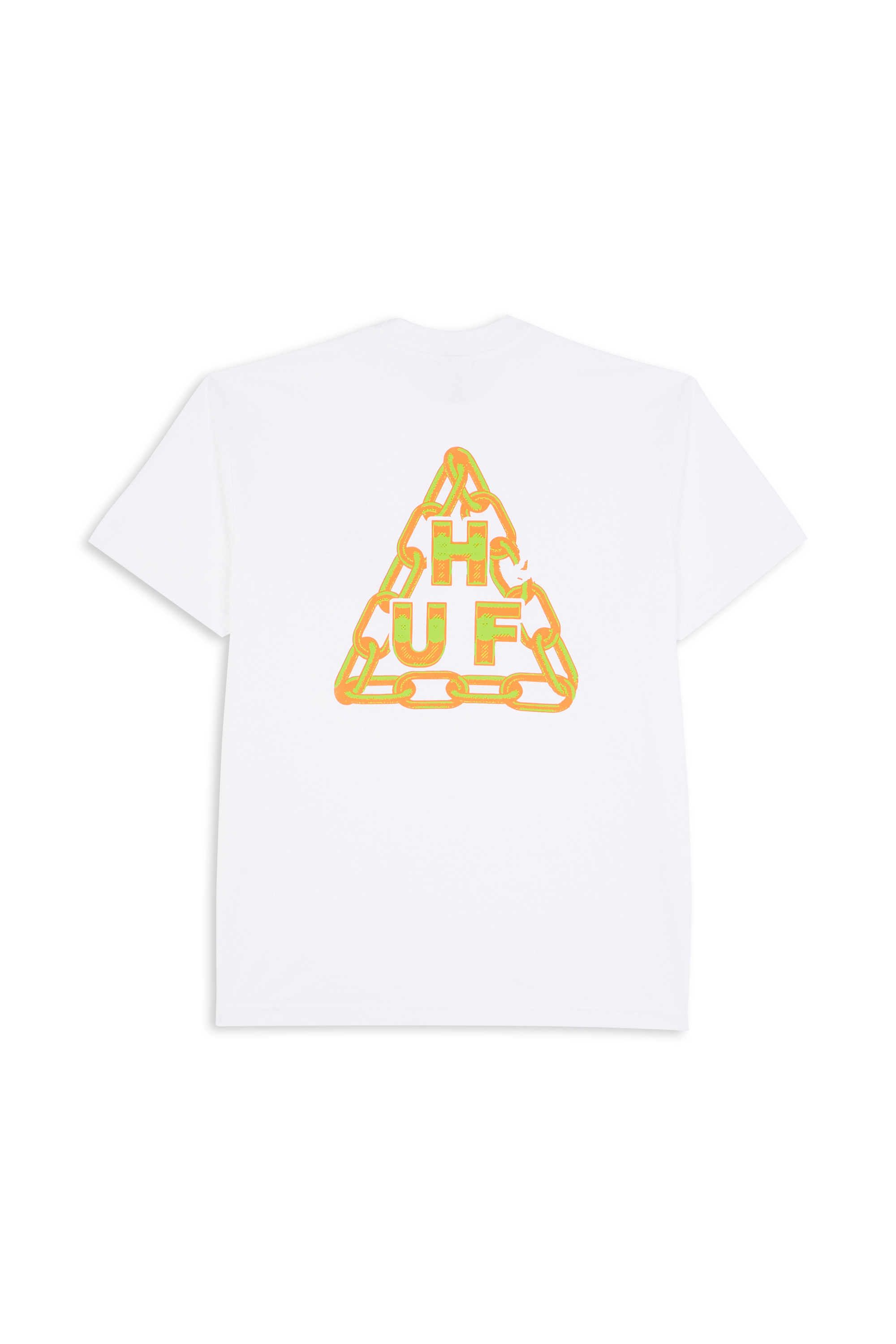 HUF T-shirt  HARD LINKS Blanc