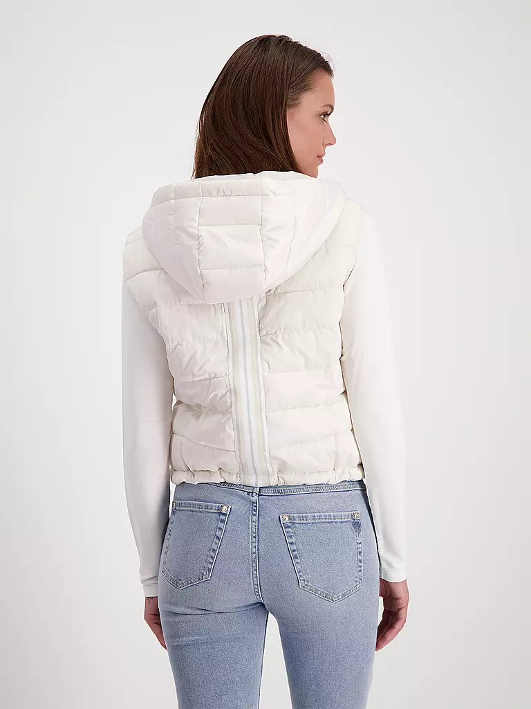 MONARI Steppgilet creme