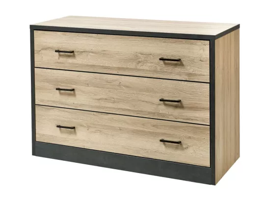 Chambre Complète (160*200) Chêne naturel - OUDONG n°2