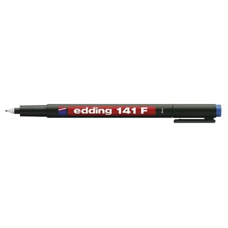 edding 141 Folienschreiber, F, blau, permanent, 0.6mm