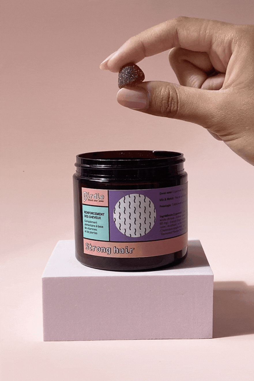 Birdie Gummies renforcement des cheveux Strong hair
