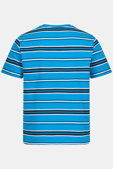 Schlafanzug, Ringelshirt, lange Hose, schmale Passform